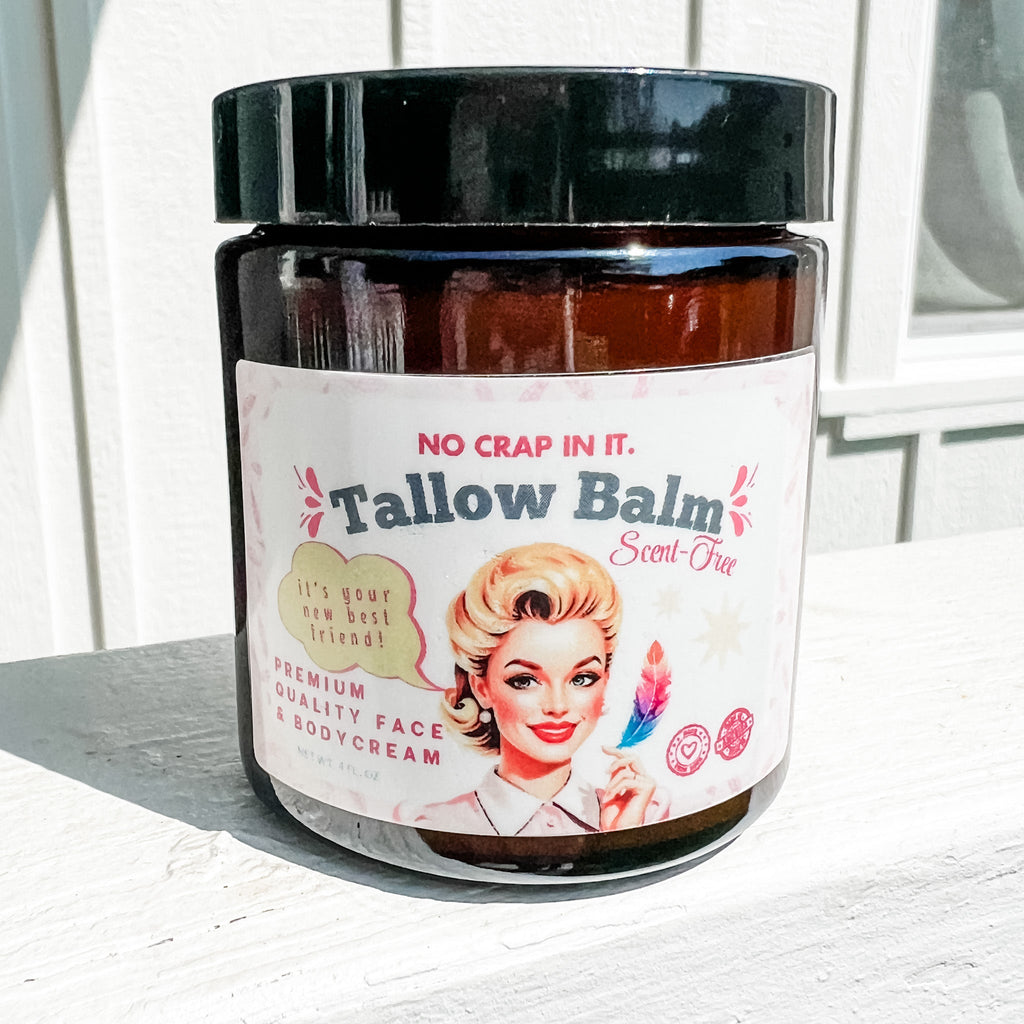 Tallow All Purpose Balm-500 History-No Crap In It-Hello Friends Boutique-Woman's Fashion Boutique Located in Traverse City, MI