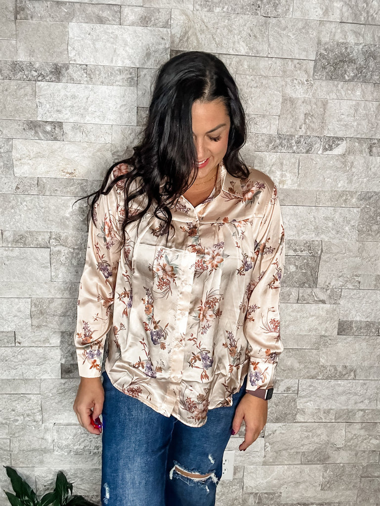 Days Go By Blouse (S-3XL)-110 Long Sleeves-Sew In Love-Hello Friends Boutique-Woman's Fashion Boutique Located in Traverse City, MI