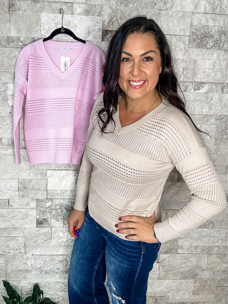 It's a Plan Sweater (S/M-M/L)-140 Sweaters-Staccato-Hello Friends Boutique-Woman's Fashion Boutique Located in Traverse City, MI