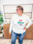 Day Dinker Classic Sweatshirt (S-XL)-130 Graphic Tees-Shiraleah-Hello Friends Boutique-Woman's Fashion Boutique Located in Traverse City, MI