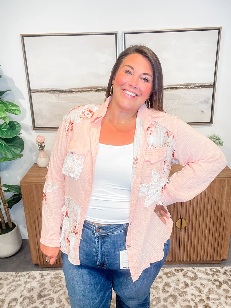 I'm So Lucky Top (S-L)-110 Long Sleeve-POL-Hello Friends Boutique-Woman's Fashion Boutique Located in Traverse City, MI