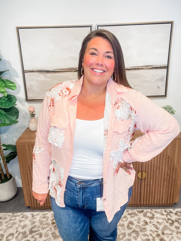 I'm So Lucky Top (S-L)-110 Long Sleeve-POL-Hello Friends Boutique-Woman's Fashion Boutique Located in Traverse City, MI