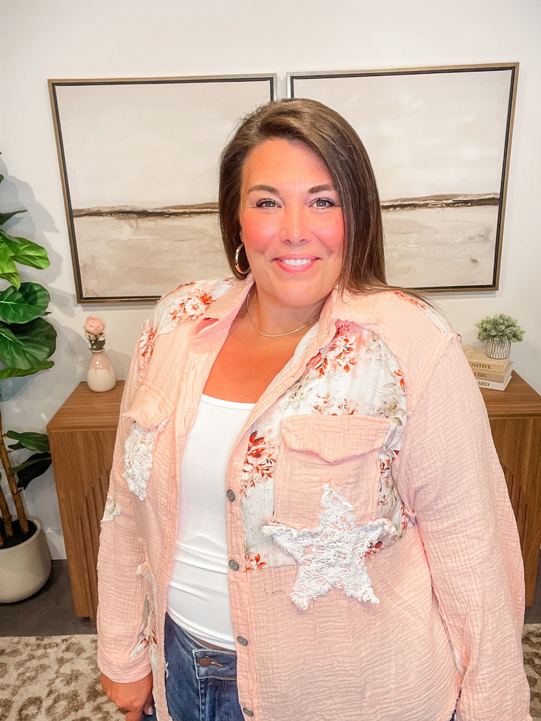 I'm So Lucky Top (S-L)-110 Long Sleeve-POL-Hello Friends Boutique-Woman's Fashion Boutique Located in Traverse City, MI