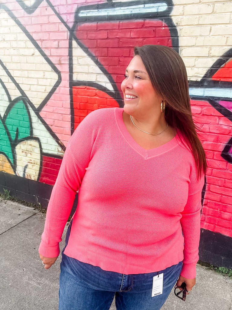 You've Got The Look Top (S-L)-110 Long Sleeve-Allie & Rose-Hello Friends Boutique-Woman's Fashion Boutique Located in Traverse City, MI