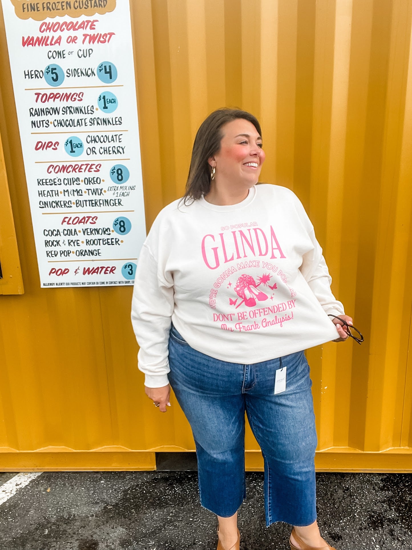 Elphaba OR Glinda Youth (XS-XL) & Adult Sweatshirt (S-2XL)-150 Sweatshirts/Hoodies-Poppy & Pine-Hello Friends Boutique-Woman's Fashion Boutique Located in Traverse City, MI