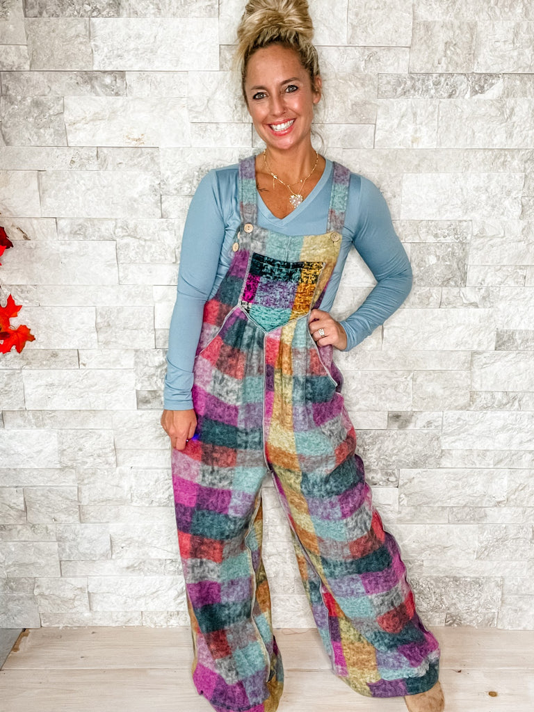 Do You Remember Jumpsuit (S-3XL)-190 Rompers/Jumpsuits-Trendsi-Hello Friends Boutique-Woman's Fashion Boutique Located in Traverse City, MI