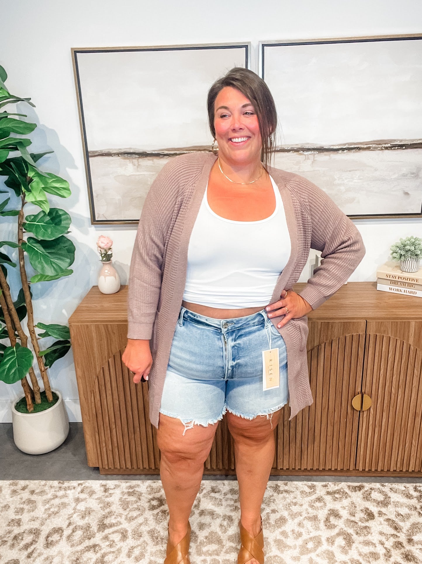 Head For The Next Shorts (S-3XL)-220 Shorts/Skirts/Skorts-RISEN-Hello Friends Boutique-Woman's Fashion Boutique Located in Traverse City, MI