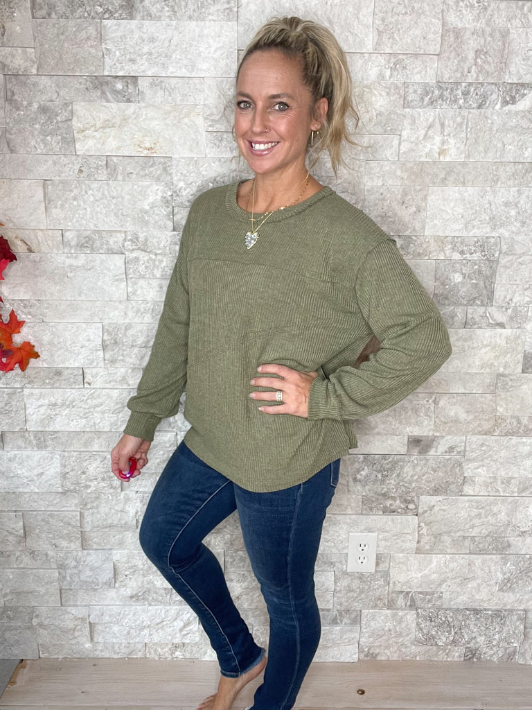 All The Better Top (S-XL)-110 Long Sleeve-Andree By Unit-Hello Friends Boutique-Woman's Fashion Boutique Located in Traverse City, MI