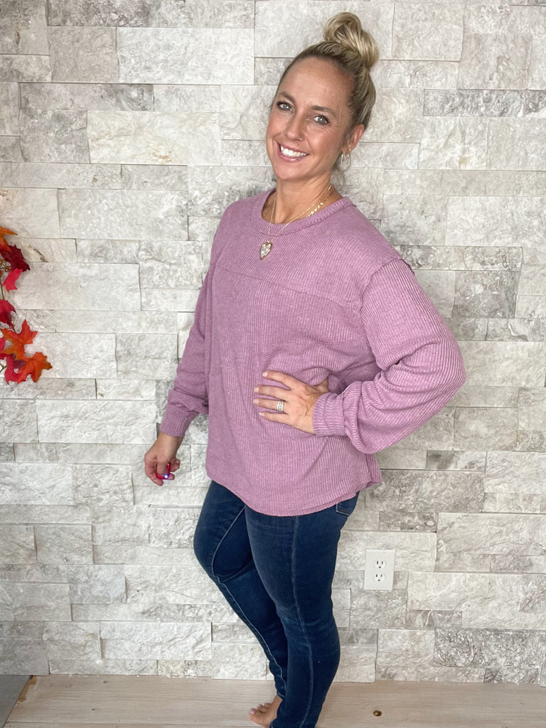 All The Better Top (S-XL)-110 Long Sleeve-Andree By Unit-Hello Friends Boutique-Woman's Fashion Boutique Located in Traverse City, MI