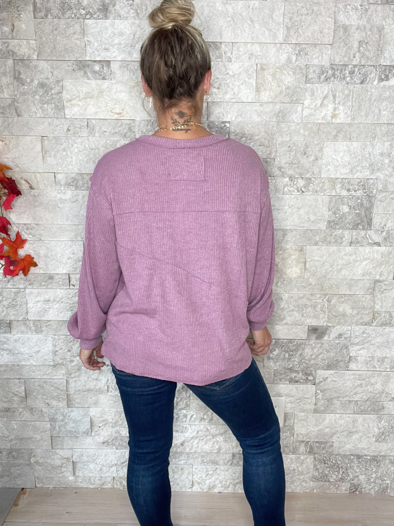 All The Better Top (S-XL)-110 Long Sleeve-Andree By Unit-Hello Friends Boutique-Woman's Fashion Boutique Located in Traverse City, MI