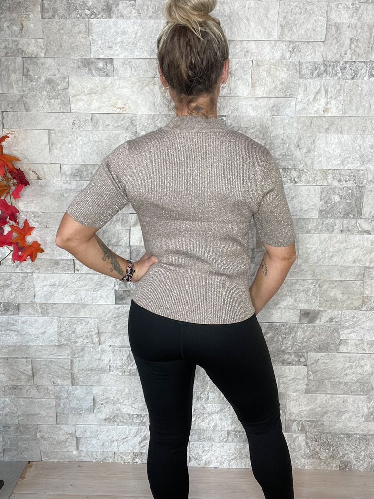 Tidings To You Top in Mocha (S-XL)-110 Long Sleeve-Staccato-Hello Friends Boutique-Woman's Fashion Boutique Located in Traverse City, MI