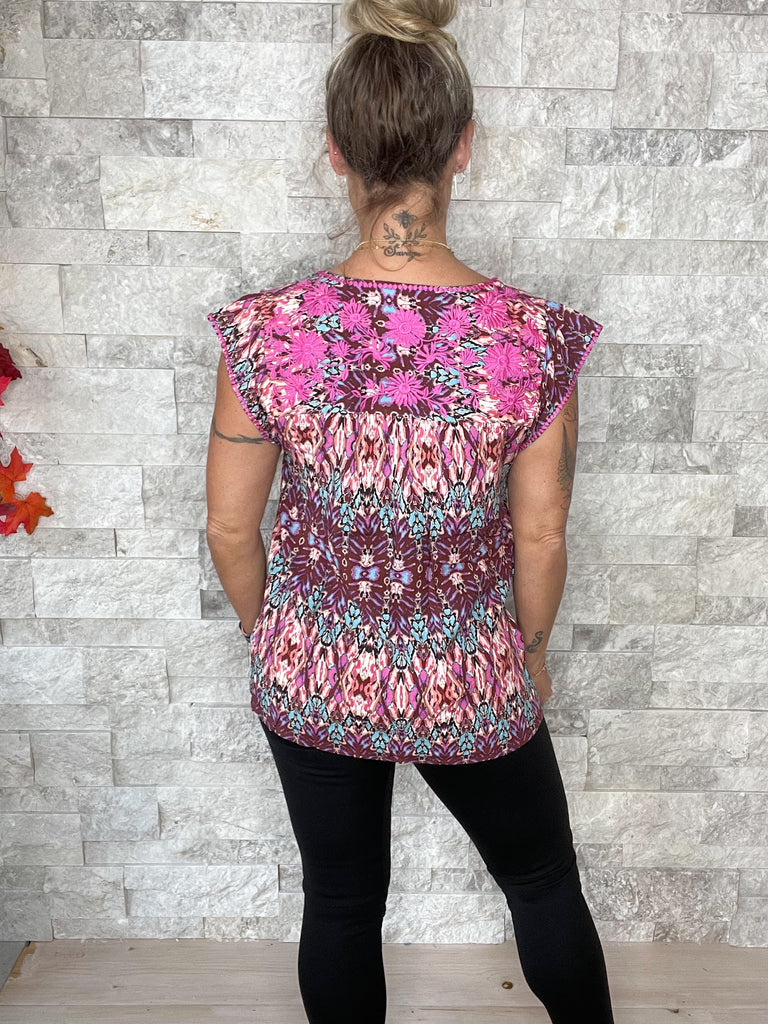 Manifest It Top (S-3XL)-100 Short Sleeve-Andree By Unit-Hello Friends Boutique-Woman's Fashion Boutique Located in Traverse City, MI