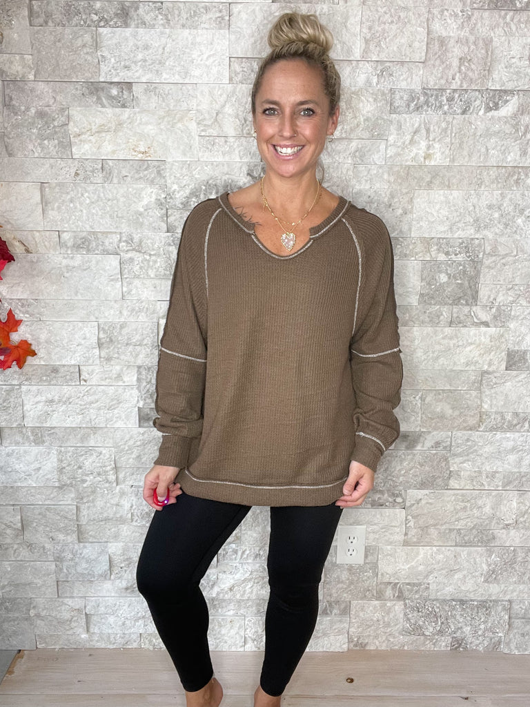 Something To Remember Top (S-3XL)-110 Long Sleeve-Andree By Unit-Hello Friends Boutique-Woman's Fashion Boutique Located in Traverse City, MI