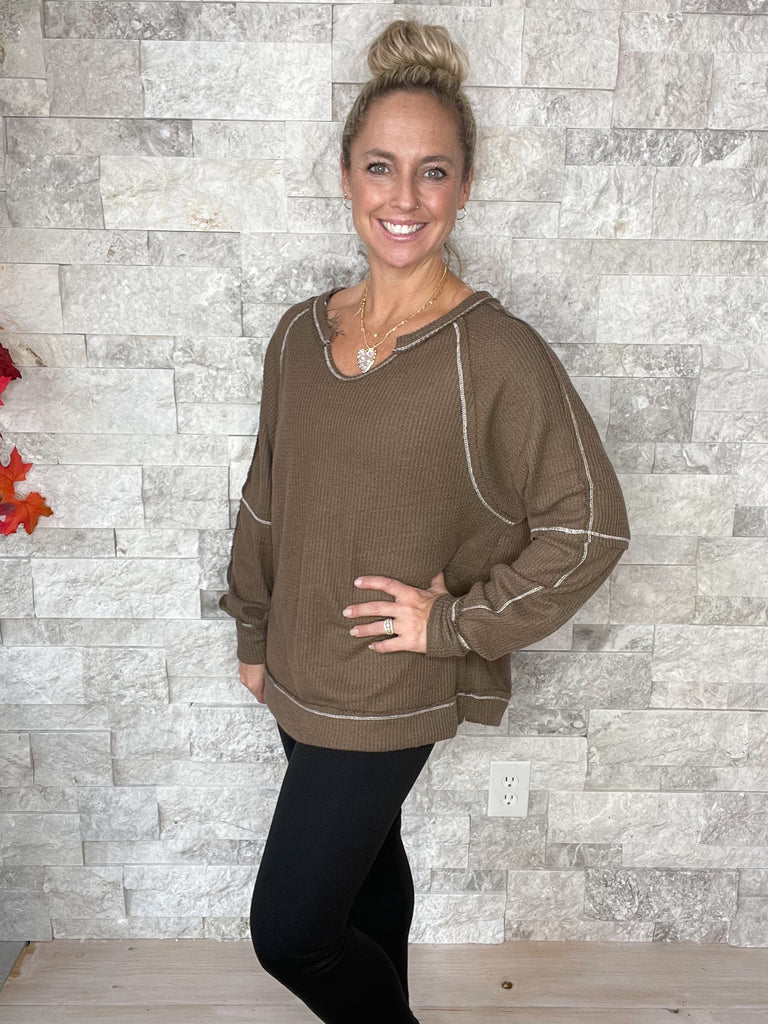 Something To Remember Top (S-3XL)-110 Long Sleeve-Andree By Unit-Hello Friends Boutique-Woman's Fashion Boutique Located in Traverse City, MI