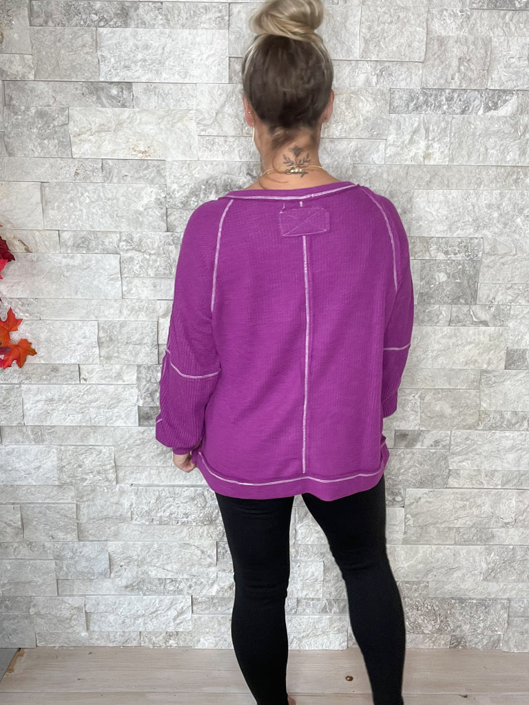 Something To Remember Top (S-3XL)-110 Long Sleeve-Andree By Unit-Hello Friends Boutique-Woman's Fashion Boutique Located in Traverse City, MI