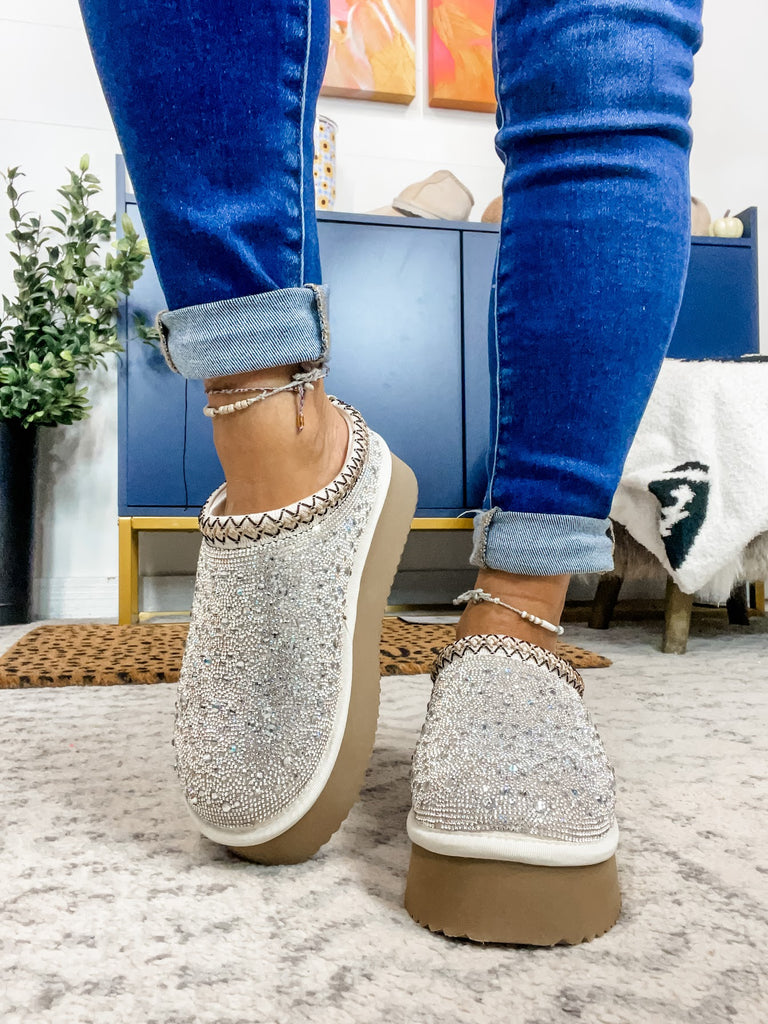 Corky's Do Not Disturb Platform Slippers in Clear (7-11)-250 Shoes-Corky's Footwear-Hello Friends Boutique-Woman's Fashion Boutique Located in Traverse City, MI