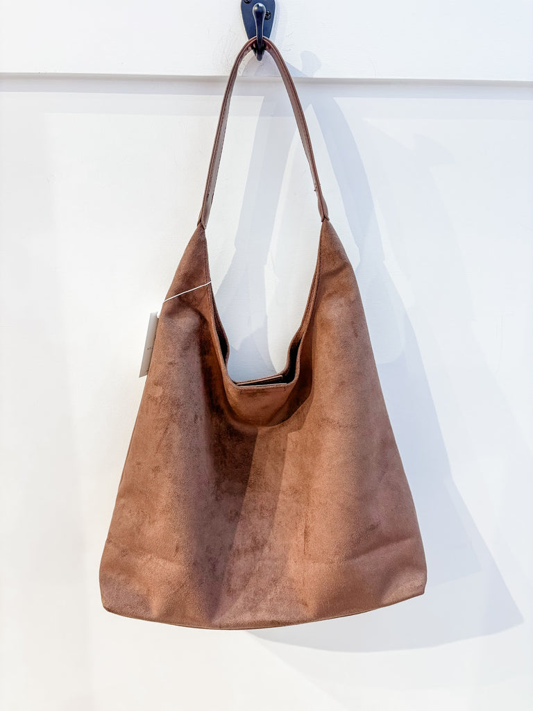 Vegan Suede Handbag Purse Sling Bag-260 Bags-Sweet Cherry Sky-Hello Friends Boutique-Woman's Fashion Boutique Located in Traverse City, MI