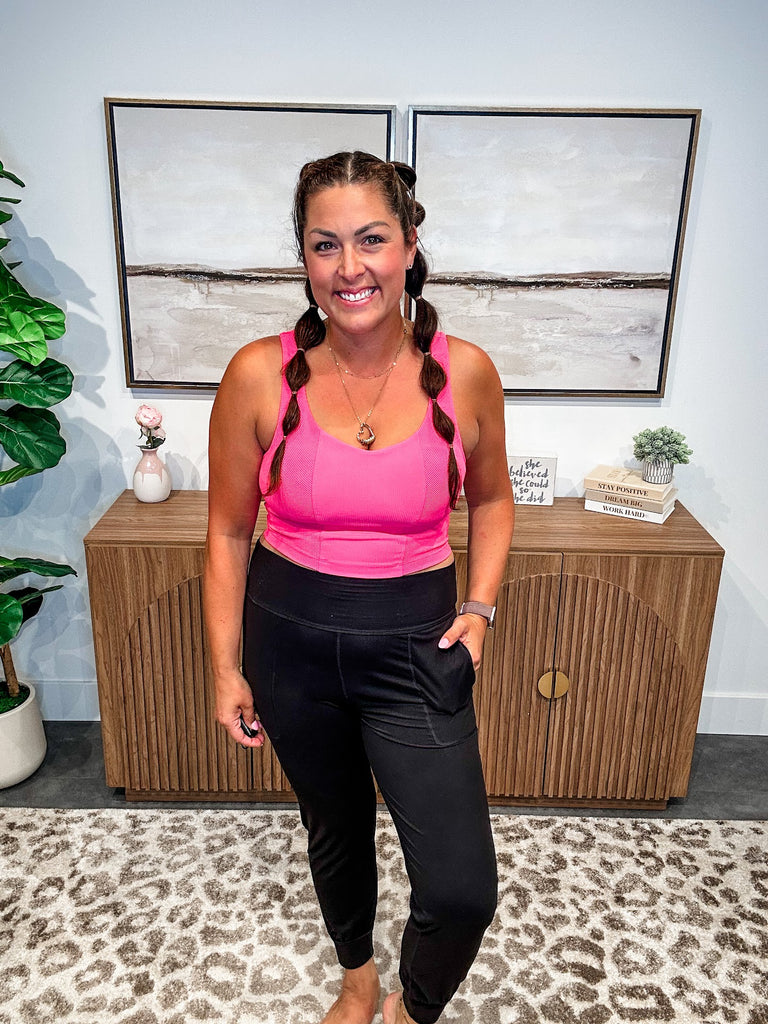 CloudEase High Waist Joggers (S-3XL)-210 Leggings/Joggers-Rae Mode-Hello Friends Boutique-Woman's Fashion Boutique Located in Traverse City, MI