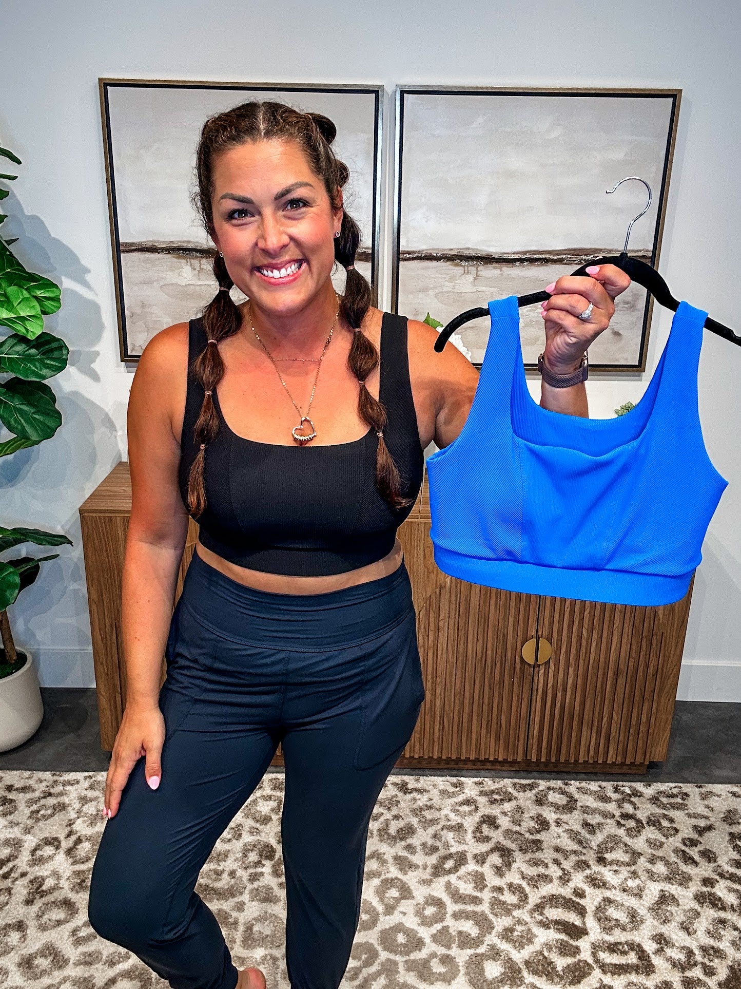 CoreSculpt Ribbed Square Neck Bra (S-3XL)-120 Sleeveless-Rae Mode-Hello Friends Boutique-Woman's Fashion Boutique Located in Traverse City, MI