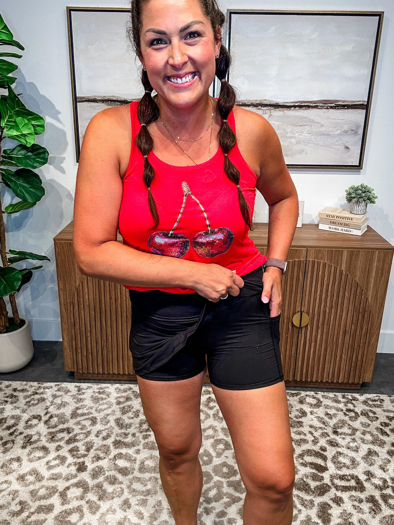 Smooth Moves High-Waist Skort (S-3XL)-220 Shorts/Skirts/Skorts-Rae Mode-Hello Friends Boutique-Woman's Fashion Boutique Located in Traverse City, MI