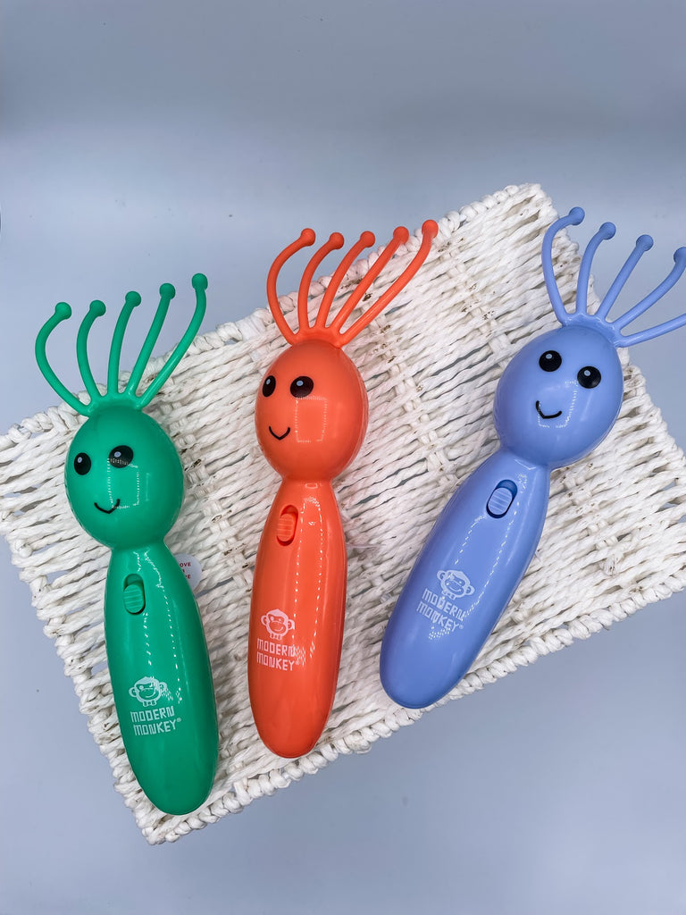 Modern Monkey Shrimp Scalpi Head Massager-300 Treats/Gift-DM Merchandising-Hello Friends Boutique-Woman's Fashion Boutique Located in Traverse City, MI