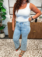 Come Along With Me Denim (0-15, 1X-3X)-200 Denim-RISEN-Hello Friends Boutique-Woman's Fashion Boutique Located in Traverse City, MI