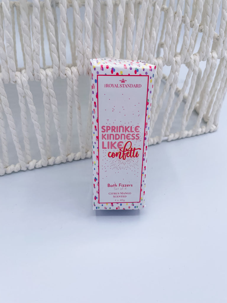 Sprinkle Kindness Bath Fizzers-300 Treats/Gift-faire - The Royal Standard-Hello Friends Boutique-Woman's Fashion Boutique Located in Traverse City, MI