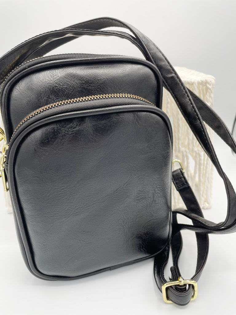 Your Favorite Crossbody Bag in Black-260 Bags-Zenana-Hello Friends Boutique-Woman's Fashion Boutique Located in Traverse City, MI