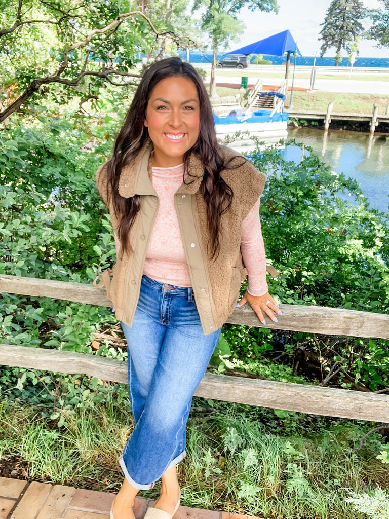 Wild at Heart Vest (S/M-L/XL)-120 Sleeveless-Zenana-Hello Friends Boutique-Woman's Fashion Boutique Located in Traverse City, MI
