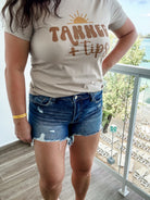 Can't Stay Away Denim Shorts (S-3XL)-220 Shorts/Skirts/Skorts-RISEN-Hello Friends Boutique-Woman's Fashion Boutique Located in Traverse City, MI