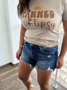 Can't Stay Away Denim Shorts (S-3XL)-220 Shorts/Skirts/Skorts-RISEN-Hello Friends Boutique-Woman's Fashion Boutique Located in Traverse City, MI