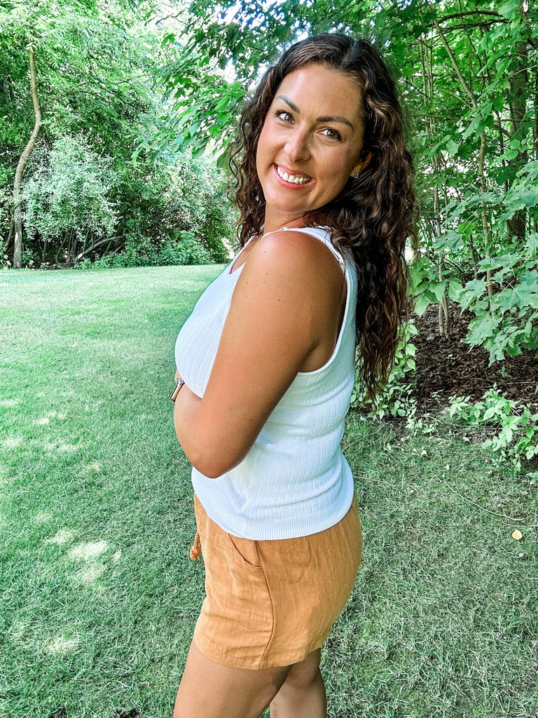 Easy Edge Ribbed Sweater Tank (S-XL)-120 Sleeveless-Staccato-Hello Friends Boutique-Woman's Fashion Boutique Located in Traverse City, MI