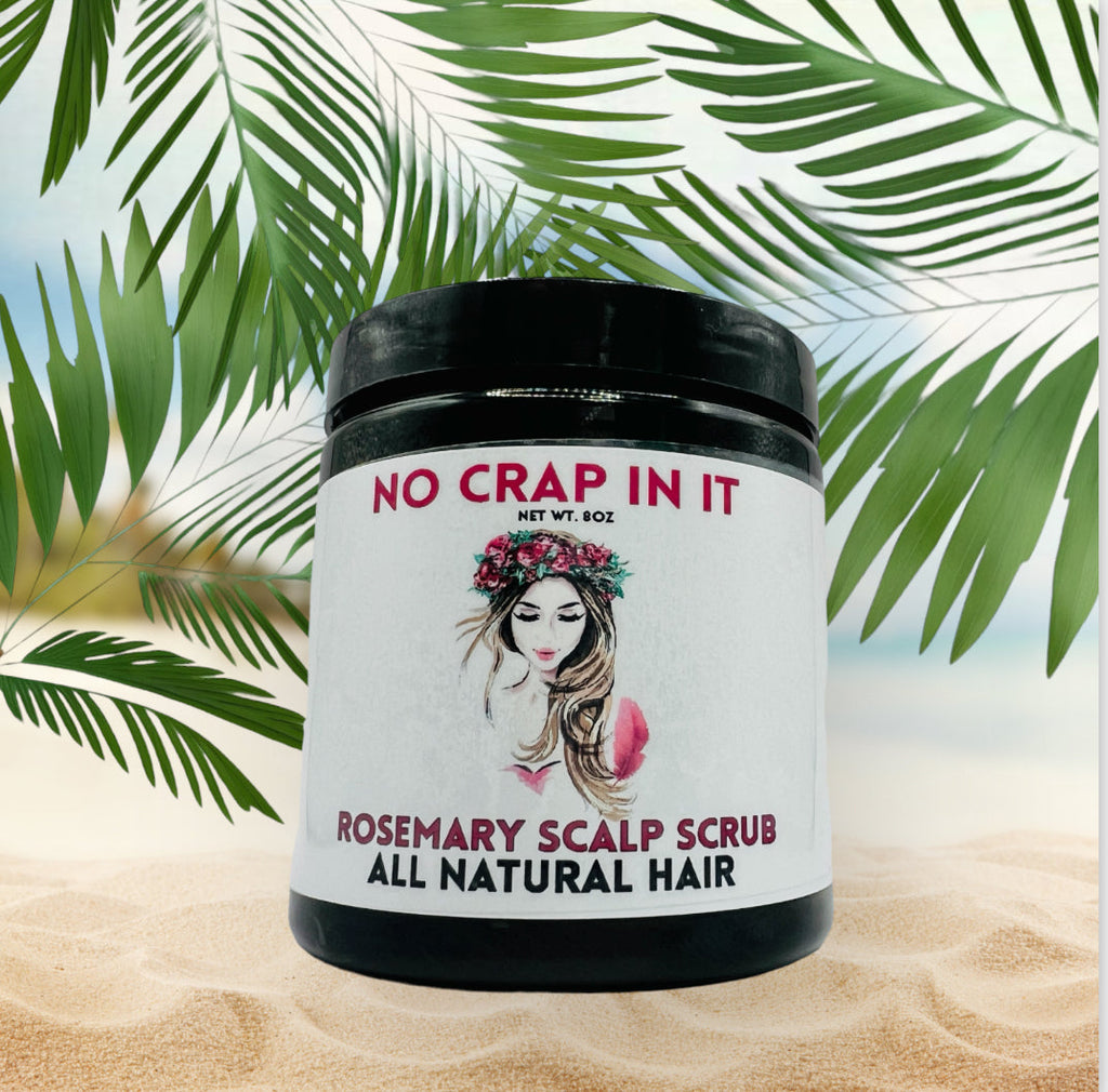 Rosemary Scalp Scrub 8oz-500 History-No Crap In It-Hello Friends Boutique-Woman's Fashion Boutique Located in Traverse City, MI