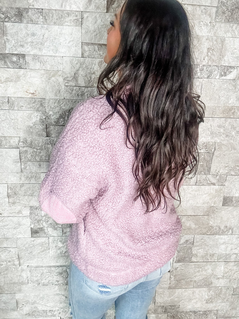 Make Me Believe Jacket in Dusty Rose (S-L)-170 Jackets-eesome-Hello Friends Boutique-Woman's Fashion Boutique Located in Traverse City, MI