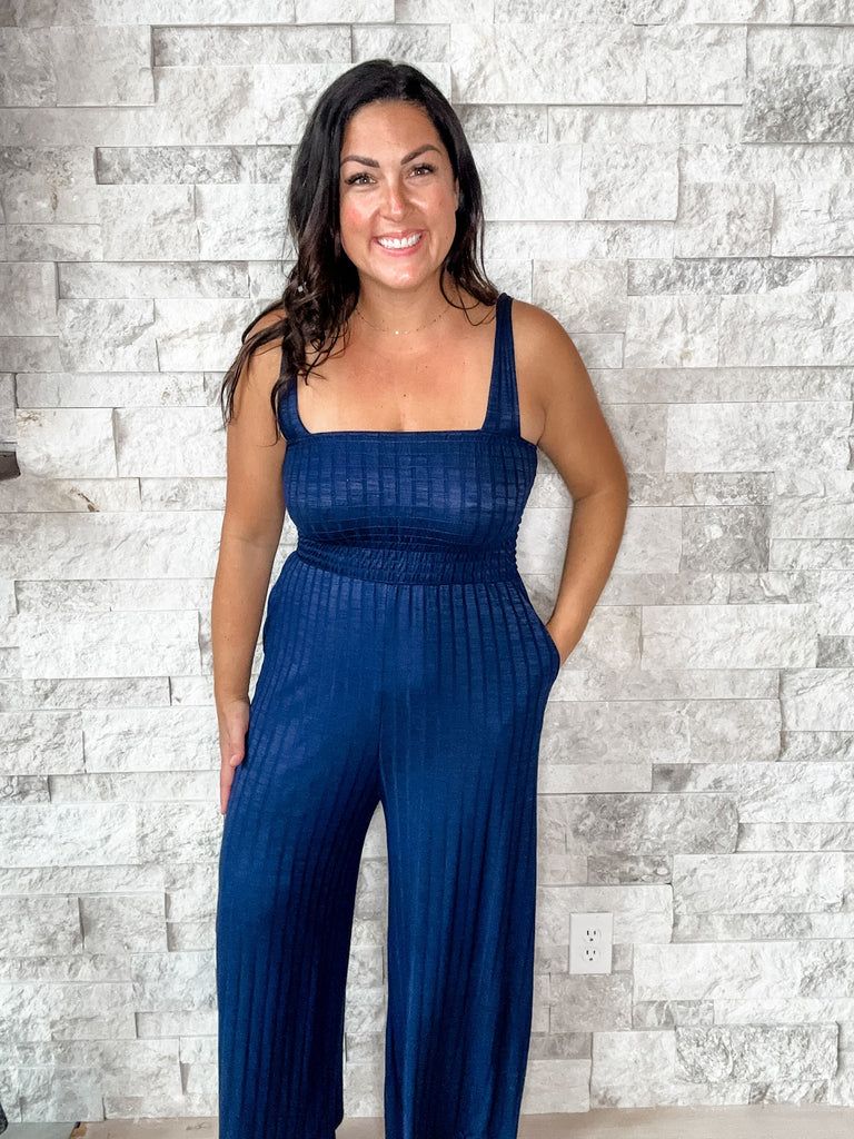 You're A Fine Girl Jumpsuit (S-3XL)-190 Rompers/Jumpsuits-HAPTICS-Hello Friends Boutique-Woman's Fashion Boutique Located in Traverse City, MI