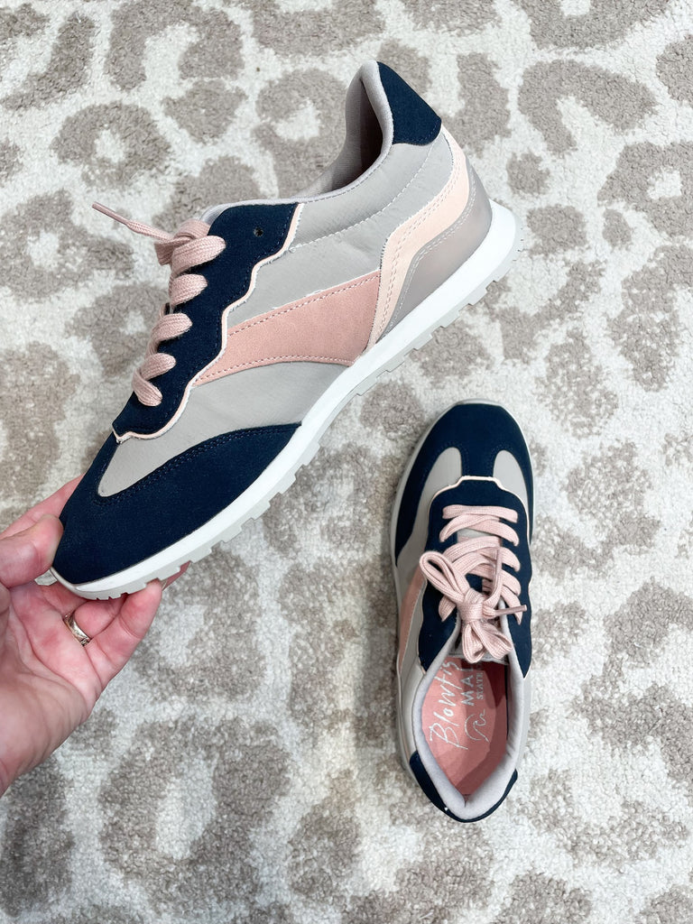 The Tastic Retro Sneaker in Midnight Navy (7-11)-250 Shoes-BLOWFISH-Hello Friends Boutique-Woman's Fashion Boutique Located in Traverse City, MI