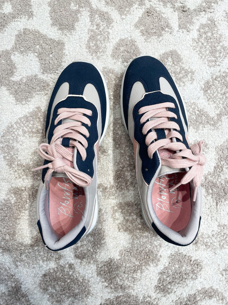 The Tastic Retro Sneaker in Midnight Navy (7-11)-250 Shoes-BLOWFISH-Hello Friends Boutique-Woman's Fashion Boutique Located in Traverse City, MI