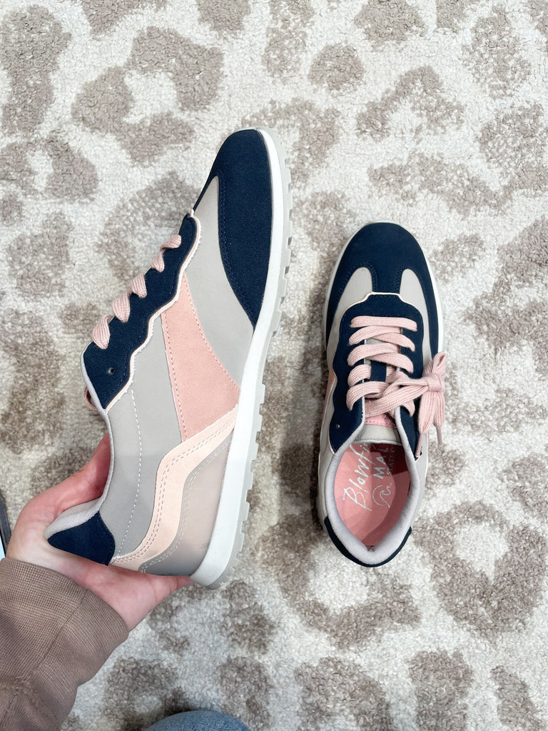 The Tastic Retro Sneaker in Midnight Navy (7-11)-250 Shoes-BLOWFISH-Hello Friends Boutique-Woman's Fashion Boutique Located in Traverse City, MI