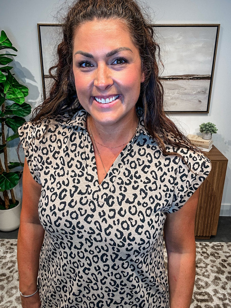 Slay All Day Leopard Dress (S-L)-180 Dresses-JODIFL-Hello Friends Boutique-Woman's Fashion Boutique Located in Traverse City, MI