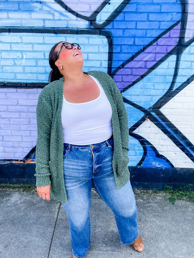 Wrapped Up in You Cardigan (S-XL)-160 Cardigans/Kimonos-Zenana-Hello Friends Boutique-Woman's Fashion Boutique Located in Traverse City, MI