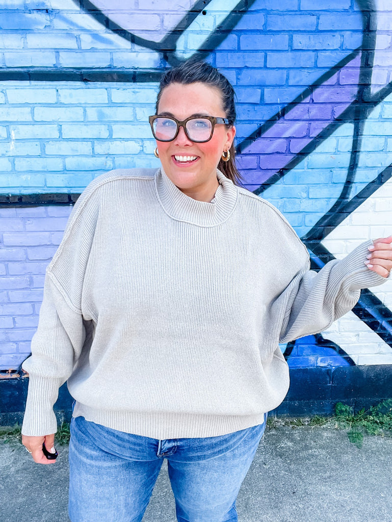 Let's Dance Sweater (S/M-L/XL)-140 Sweaters-Zenana-Hello Friends Boutique-Woman's Fashion Boutique Located in Traverse City, MI