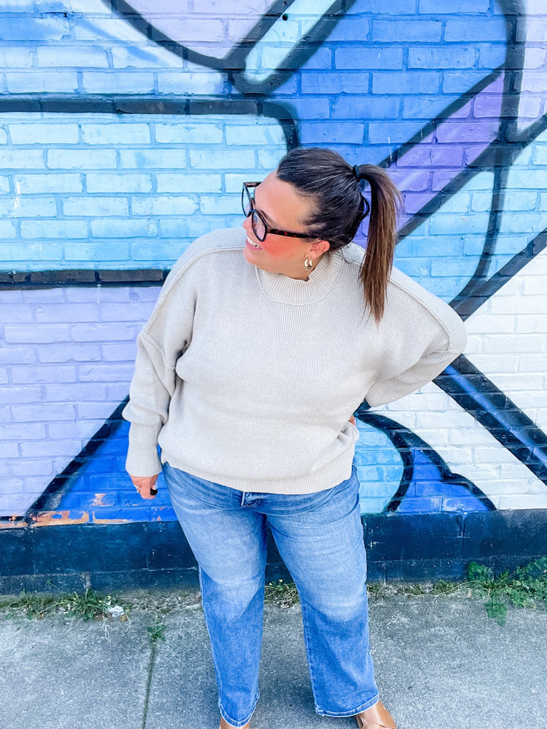 Let's Dance Sweater (S/M-L/XL)-140 Sweaters-Zenana-Hello Friends Boutique-Woman's Fashion Boutique Located in Traverse City, MI