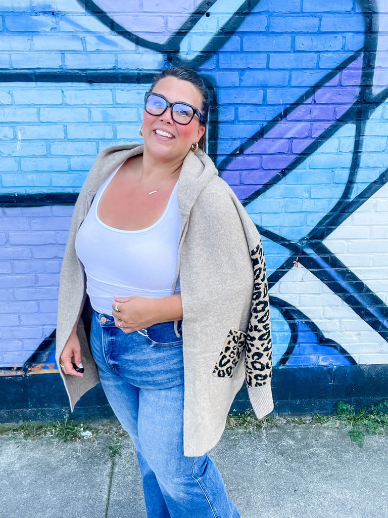 Purrfect Layers Cardigan (S/M-2X/3X)-160 Cardigans/Kimonos-COZY CO-Hello Friends Boutique-Woman's Fashion Boutique Located in Traverse City, MI