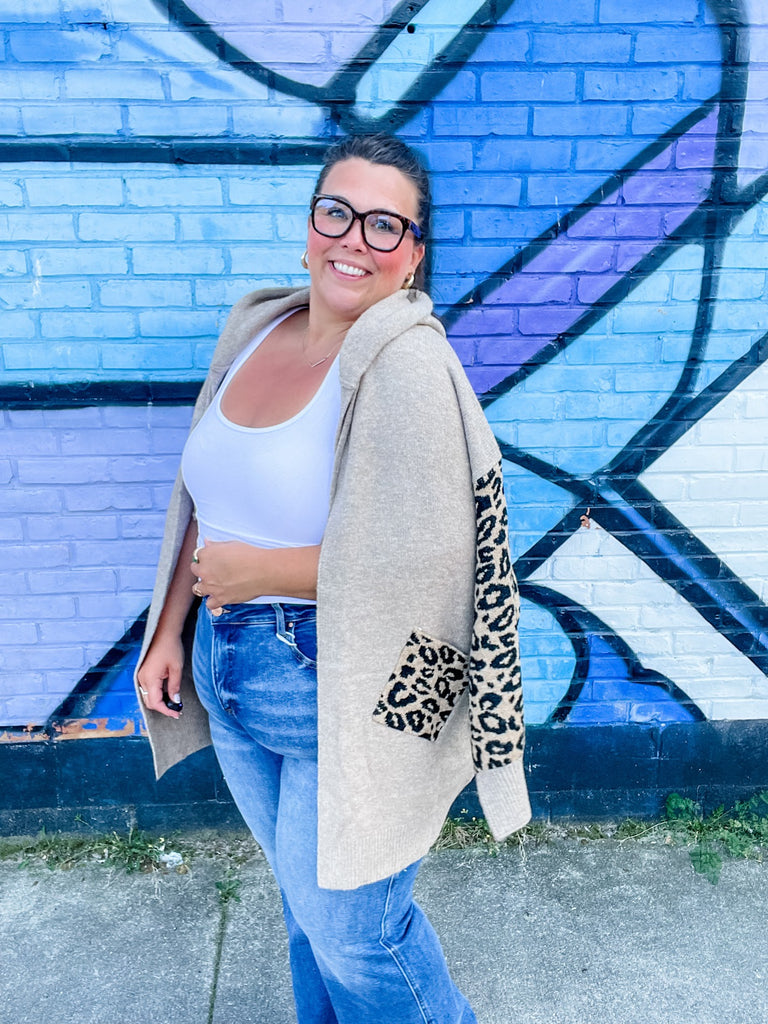 Purrfect Layers Cardigan (S/M-2X/3X)-160 Cardigans/Kimonos-COZY CO-Hello Friends Boutique-Woman's Fashion Boutique Located in Traverse City, MI