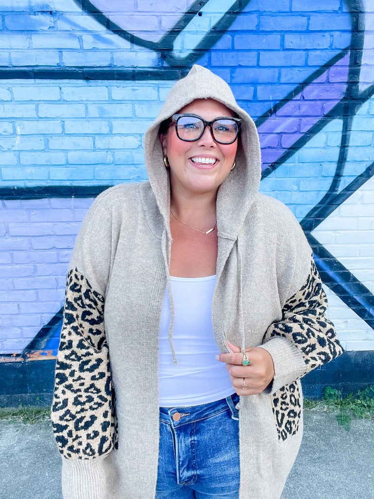 Purrfect Layers Cardigan (S/M-2X/3X)-160 Cardigans/Kimonos-COZY CO-Hello Friends Boutique-Woman's Fashion Boutique Located in Traverse City, MI