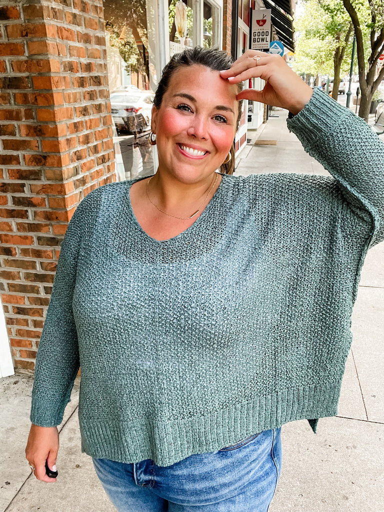 Go With the Flow Top (S/M-L/XL)-110 Long Sleeve-Zenana-Hello Friends Boutique-Woman's Fashion Boutique Located in Traverse City, MI
