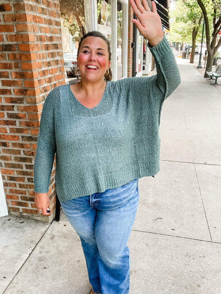 Go With the Flow Top (S/M-L/XL)-110 Long Sleeve-Zenana-Hello Friends Boutique-Woman's Fashion Boutique Located in Traverse City, MI