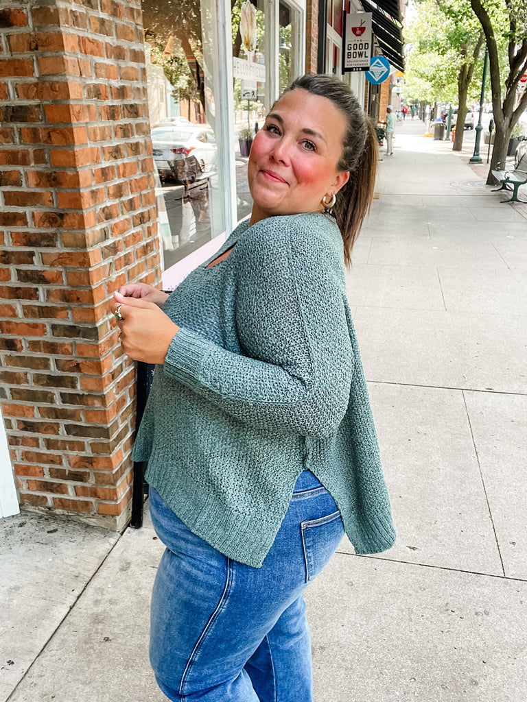 Go With the Flow Top (S/M-L/XL)-110 Long Sleeve-Zenana-Hello Friends Boutique-Woman's Fashion Boutique Located in Traverse City, MI