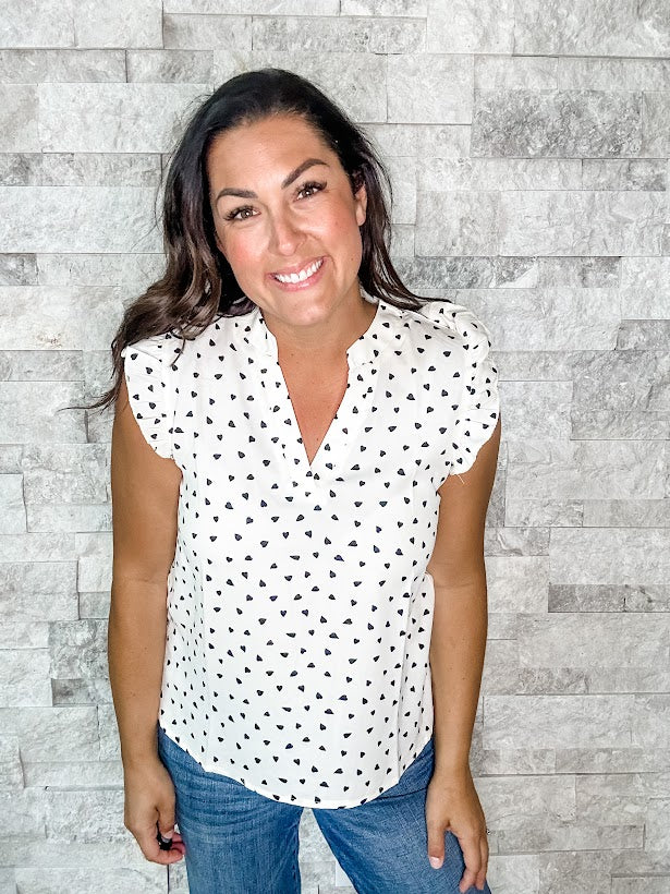 In My Dreams Top (S-3XL)-100 Short Sleeve-sew in love-Hello Friends Boutique-Woman's Fashion Boutique Located in Traverse City, MI