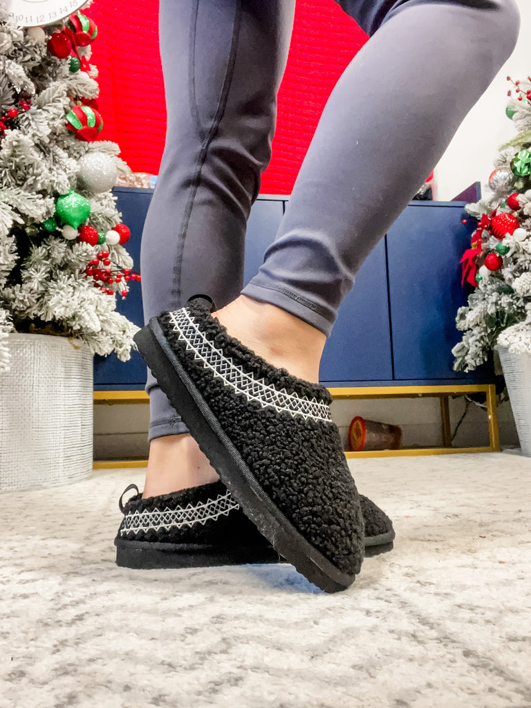 Cuddles Slip Ons in Black (6-11)-250 Shoes-Very G-Hello Friends Boutique-Woman's Fashion Boutique Located in Traverse City, MI